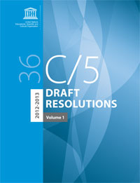 Draft 36 C/5: Draft Programme and Budget for 2012-2013