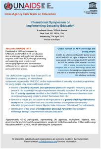 International Symposium on Implementing Sexuality Education