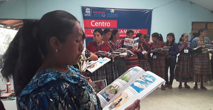 UNESCO Guatemala / Lectura: Historia de Margarita en el cuaderno de experiencias
