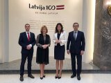 The Parliamentary Secretary Zanda Kalniņa-Lukaševica meets delegation from Foreign Affairs Committee of Parliament of Slovak Republic 