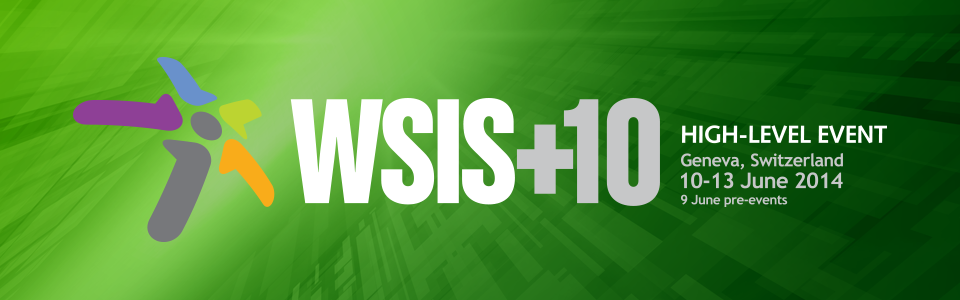 WSIS+10 High Level Event Banner