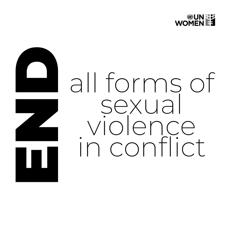 No more impunity.
No more silence.
No more stigma.
Survivors of sexual violence crimes need justice. Wednesday is the International Day for the Elimination of Sexual Violence in Conflict. Find out more from UN Women: https://bit.ly/2QtDj7g