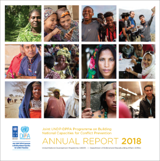 Cover image for Joint UNDP-DPPA Programme on Building National Capacities for Conflict Prevention - Annual Report 2018