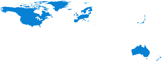 Global map - Industrialized countries