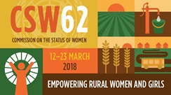 CSW62: Empowering rural women and girls