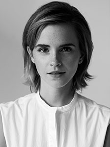 UN Women Goodwill Ambassador Emma Watson. Photo: Carter Bowman.