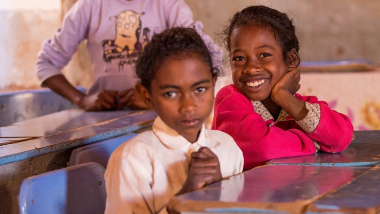 Students in the Primary School of Soavina, Madagascar. © Sarah Farhat/World Bank