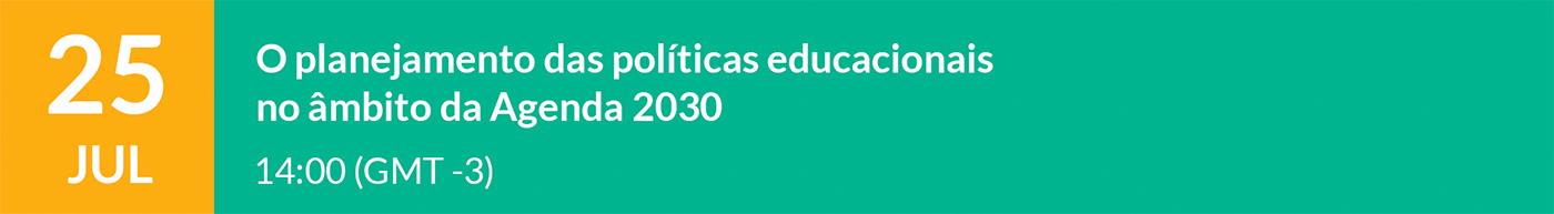 O planejamento das políticas educacionais no âmbito da Agenda 2030