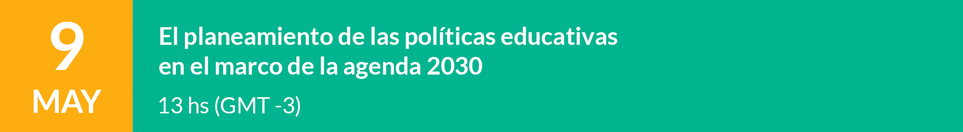 El planeamiento de las políticas educativas en el marco de la agenda 2030