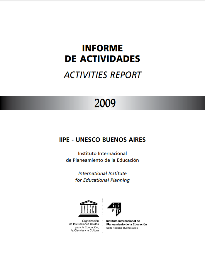 Informe de actividades 2009-2010