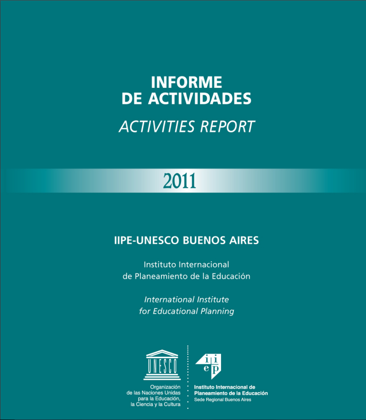 Informe de actividades 2011-2012