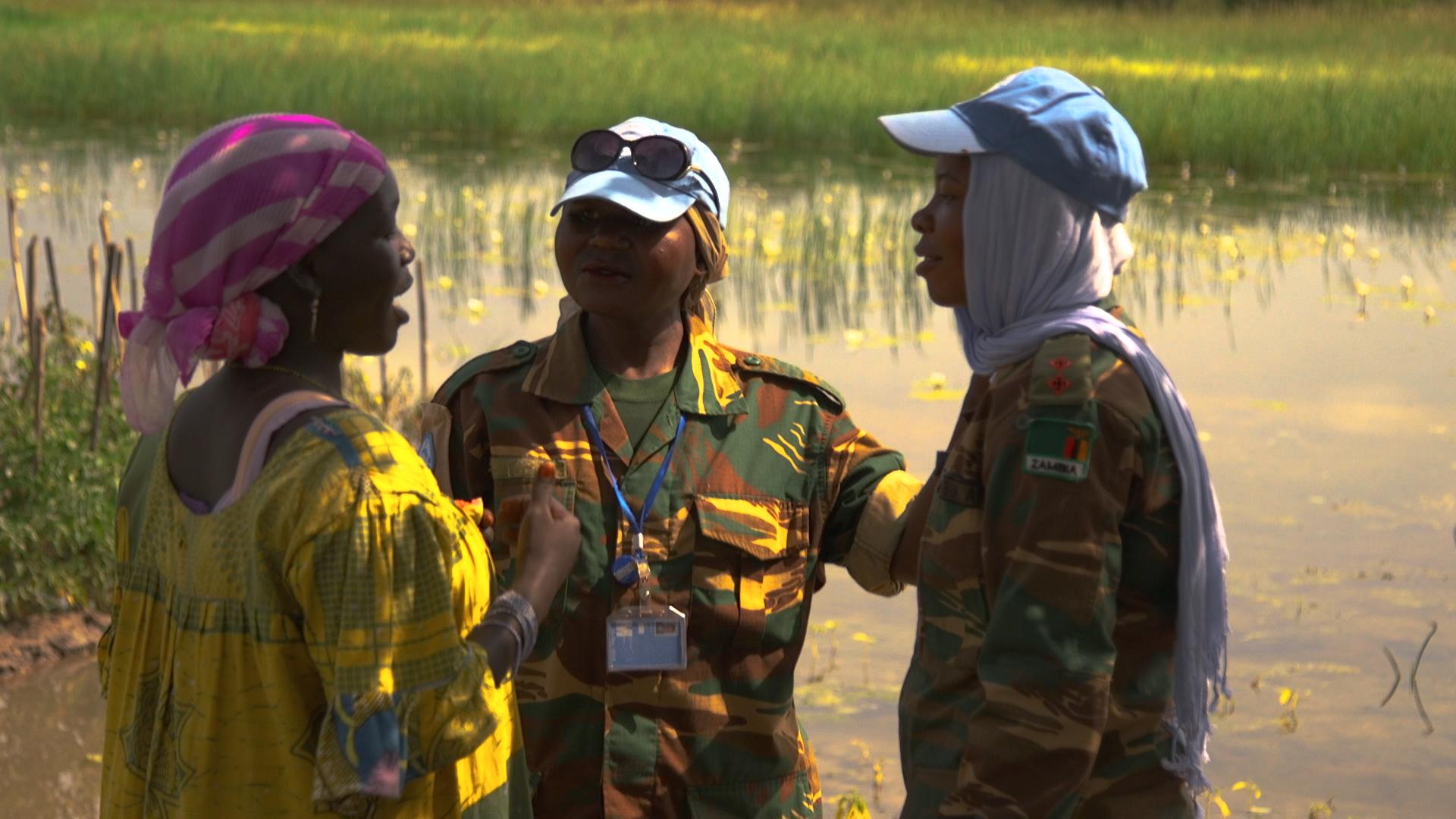 Zambian Female Peacekeepers in the Central African Republic