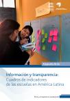 Información y transparencia: cuadros de indicadores de las escuelas en América Latina