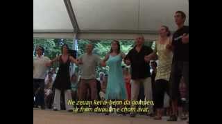 Fest-noz: reunión festiva basada en la ejecución colectiva de danzas tradicionales de Bretaña