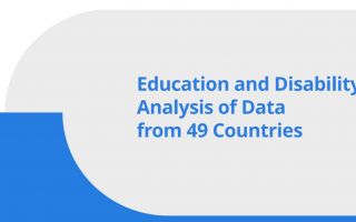 education and disability analysis of 49 countries