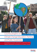 Country progress on climate change education, training and public awareness: an analysis of country submissions under the United Nations Framework Convention on Climate Change
