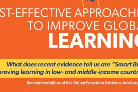 Cost-Effective Approaches to Improve Global Learning: What Does Recent Evidence Tell Us Are “Smart Buys” for Improving Learning in Low and Middle Income Countries?