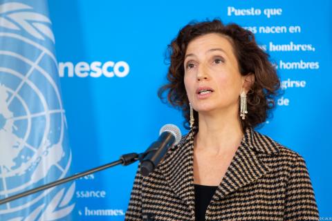 Audrey Azoulay Director-General UNESCO c UNESCO C Alix