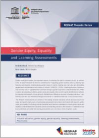 Gender Equity, Equality and Learning Assessments (NEQMAP Thermatic Review)