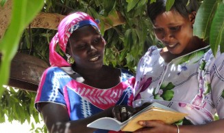 Women learning in Senegal