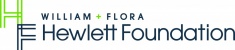 William and Flora Hewlett Foundation logo
