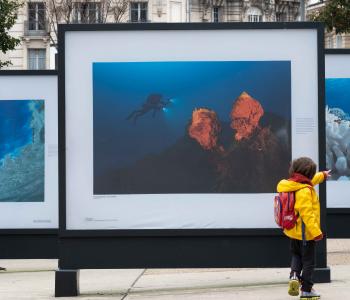 "1 Ocean, the great testimony" photographic exhibition (Paris Gare de Lyon)