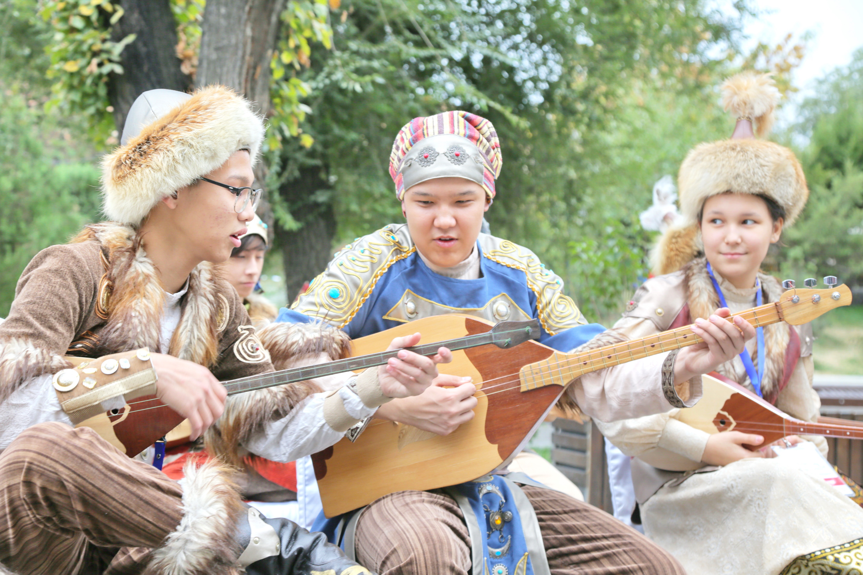 Молодые музыканты/Школа Кокиль ©ЮНЕСКО Алматы