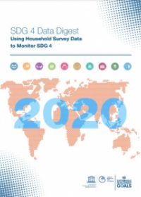 SDG 4 data digest 2020 on household surveys