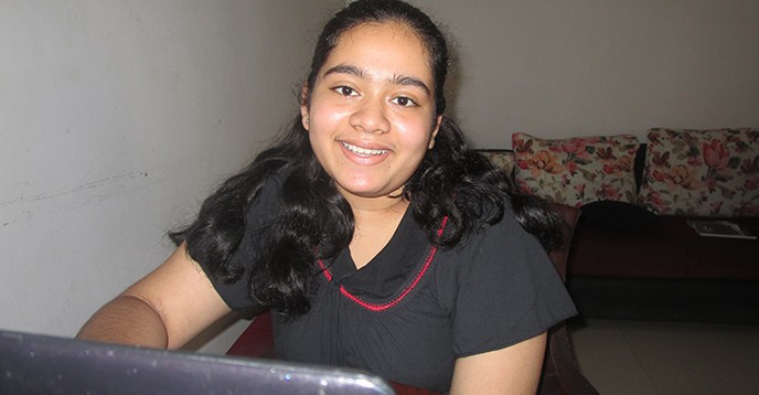 Diyathma, 14, has discovered a new passion after having participated in NextGen Girls in Technology online coding classes.