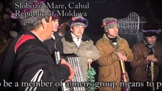 Men’s group Colindat, Christmas-time ritual