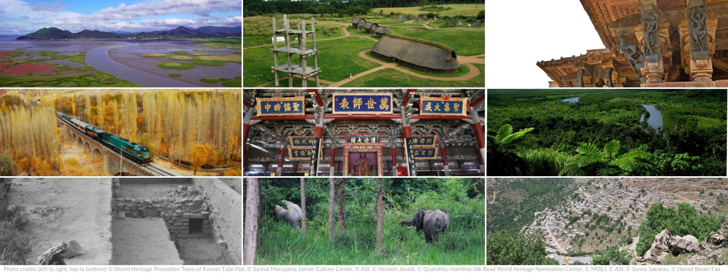 UNESCO World Heritage Committee inscribes 9 new sites in Asia-Pacific