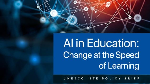 AI in education publication