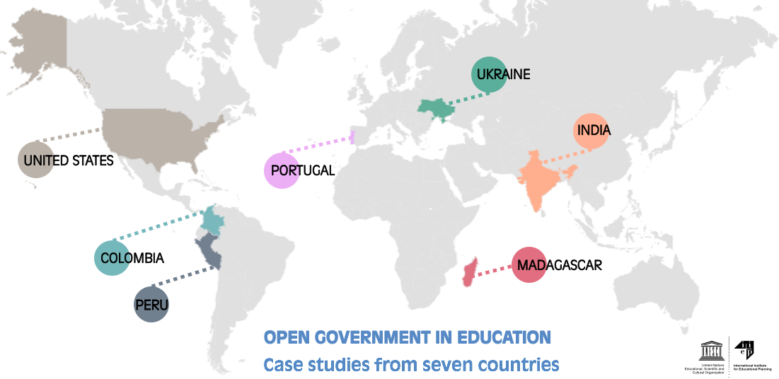 Map open government case studies