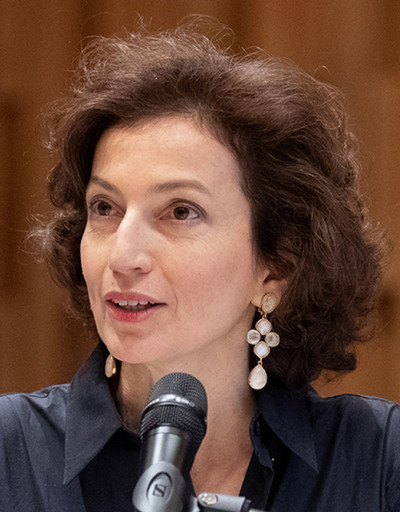 UNESCO Director General Audrey Azoulay