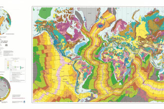 carte geologique du monde