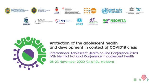 баннер международная конференция "защита здоровья и развития подростков в условиях кризиса COVID-19"
