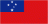 Flag Samoa
