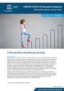Crisis-sensitive educational planning
