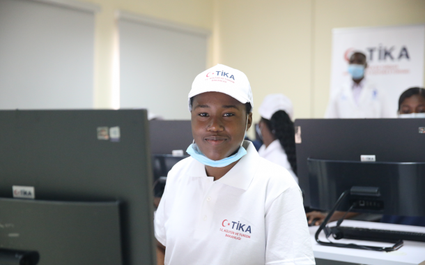 TİKA has been supporting ICT learning and development during  COVID-19 pandemic.  INEFOB Rangel Women's Vocational Training Center Luanda, Angola 