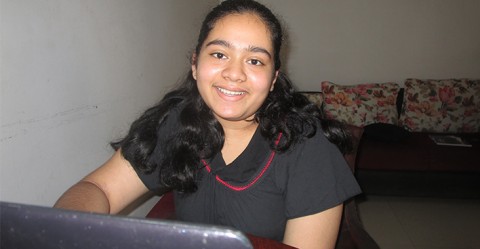 Diyathma, 14, has discovered a new passion after having participated in NextGen Girls in Technology online coding classes.
