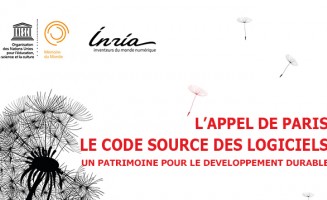 L'appel de Paris: le code source des logiciels, un patrimoine pour le développement durable