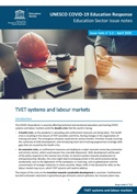 TVET systems and labour markets