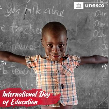 international day of education 2022 graphic