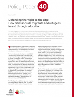 Defending the ‘right to the city’