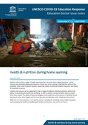 Health & nutrition during home learning
