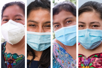 Retratos de participantes en programas educativos de los Centros Locales UNESCO-Malala de Guatemala  