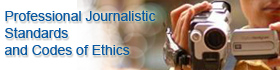 Promote the Professional Journalistic Standards and Code of Ethics website