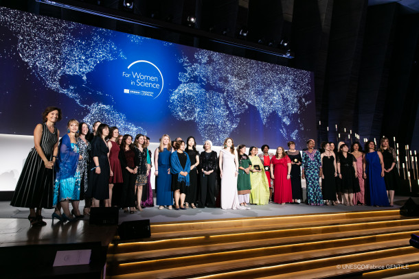 2022 ceremony of the L'Oréal-UNESCO For Women in Science International Awards