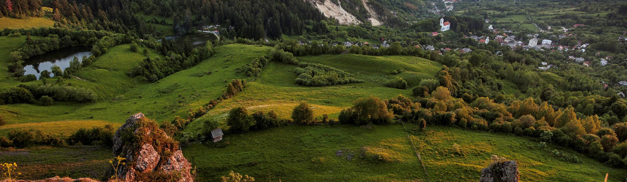 Roșia Montană Mining Landscape
