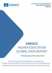UNESCO Higher Education Global Data Report's cover